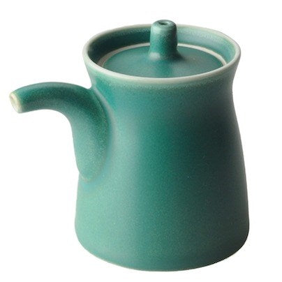 Hakusan Porcelain G-Type Soy Sauce Dispenser Large - Green