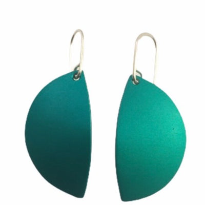 Symmetry Earrings Large Jade