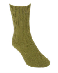 Possum Rib Socks Olive