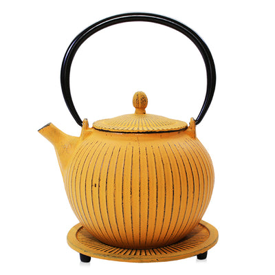 Iron Teapot Anyang Yellow 800ml