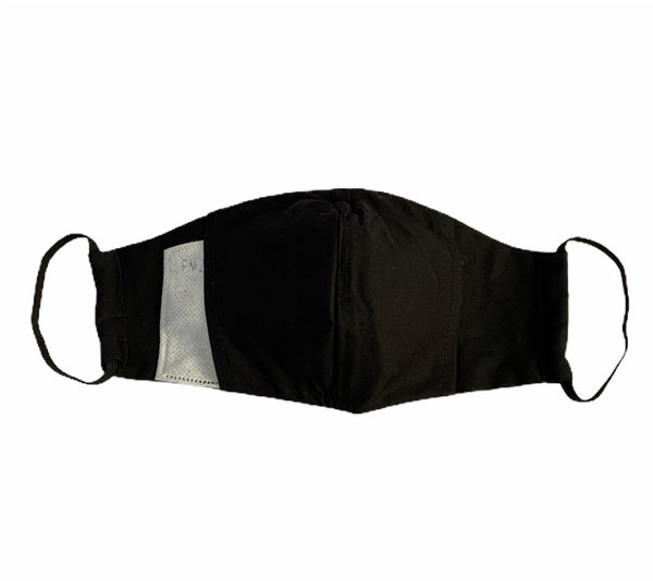Sonkei Black Cloth Face Mask