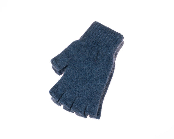 Open Finger Gloves Denim