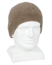 Possum Skull Beanie Double - Natural