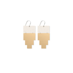Flaxen Signature Inca Double Drop Earrings