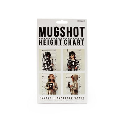 Mugshot height chart