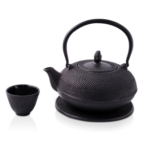Iron Teapot Kaito Black 1.2Litre