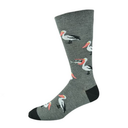 Bamboozld Sock - Mens Storm Boy - Grey Marle / Size 7-11