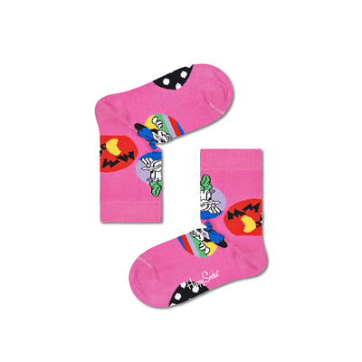 Disney Kids Daisy & Minnie Dot Sock 4-6yr