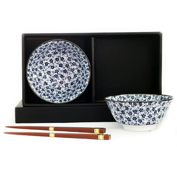 Koume 2 Bowls & Chopsticks Set
