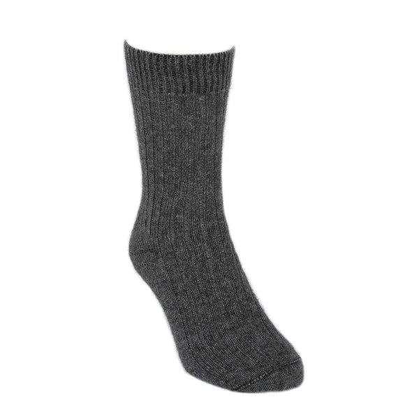 Possum Rib Socks Charcoal