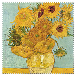 Microfibre Cloth - Vase With Twelve Sunflowers