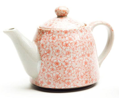 Maple Blossom Teapot Red