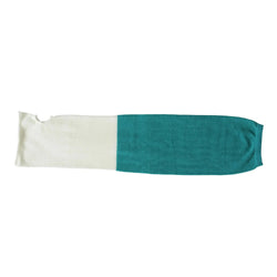 NISHIGUCHI KUTSUSHITA : teni ice cotton gauze arm covers ocean blue