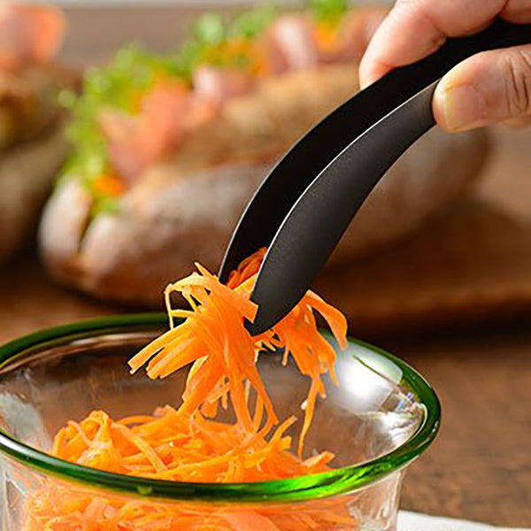 Otomo Tong (Mini Fingertip Server Tong) Black