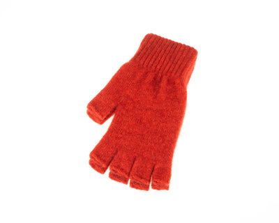 Open Finger Gloves Pumpkin