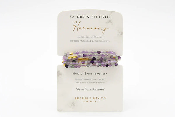 Bracelet Rainbow Fluorite