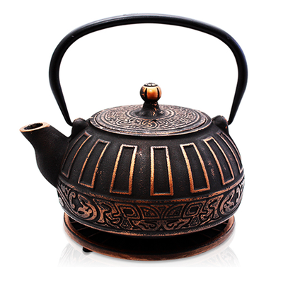 Reflection Black Gold Iron Teapot 800ml
