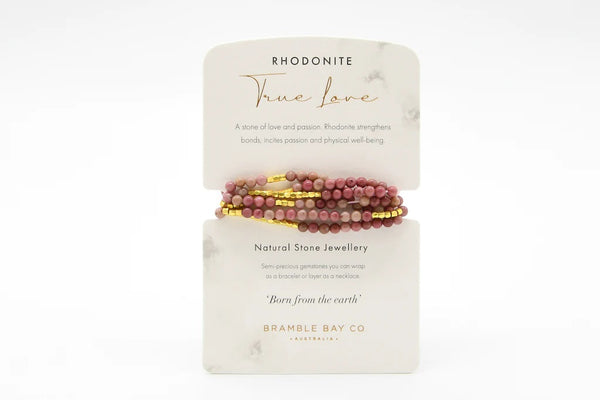 Bracelet Rhodonite