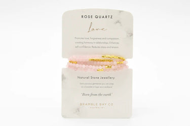 Bracelet Rose Quartz