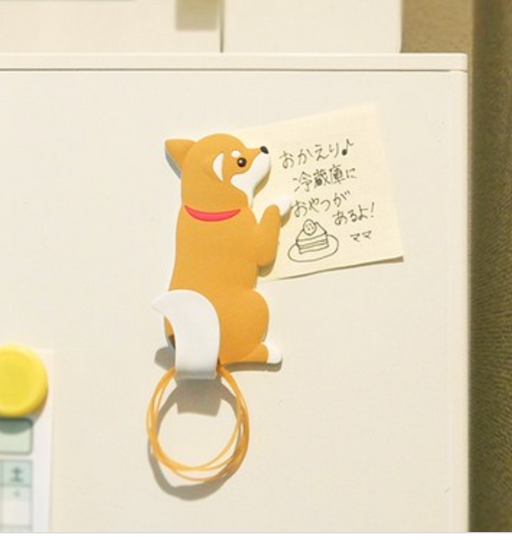 Magnet Hook  Animal Tail  Shiba