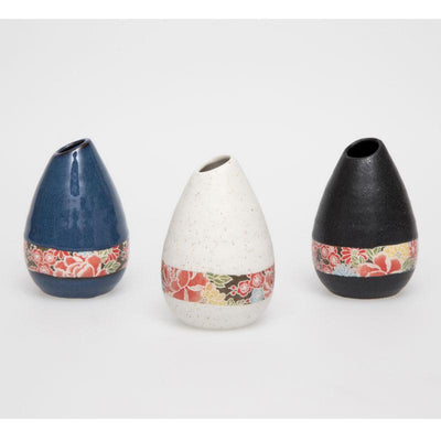 Shiki Yuzen Teardrop Vase