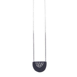 Shabana Jacobson -  Organic Necklace Oxidised