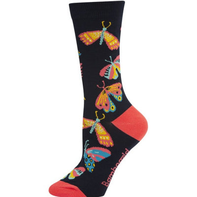 Bamboozld Sock - Womens Butterflutters Size 2-8