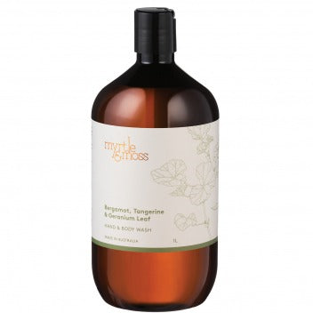 Myrtle & Moss Bergamot Body Wash Refill