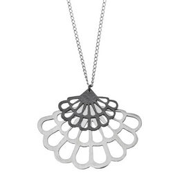 Shabana Jacobson - Floral Fan Necklace