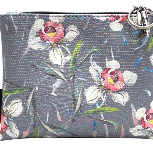 Everyday Purse Grey Rose flower