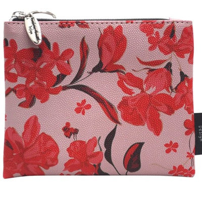 Everyday purse  Iced Coffee Red Flower