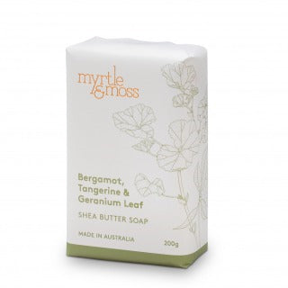 Myrtle & Moss Bergamot Shea Soap