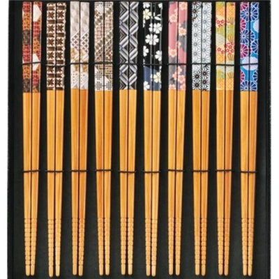 Japanese Four Seasons 10-pack  Chopsticks
