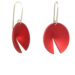 Enso Earrings Red