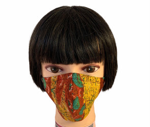 Green, Red & Yellow Face Mask