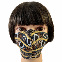 Gathering By The River Face Mask