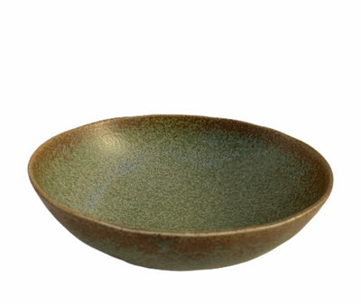 Wabisabi Green - Medium Oval Bowl