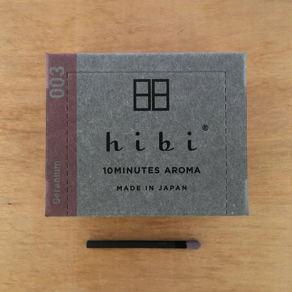 Hibi 10 Minute Incense - Modern Scent Large Box