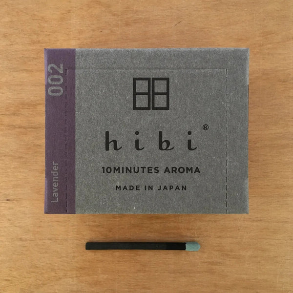 Hibi 10 Minute Incense - Modern Scent Large Box