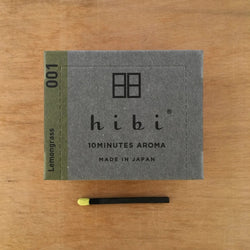 Hibi 10 Minute Incense - Modern Scent Large Box