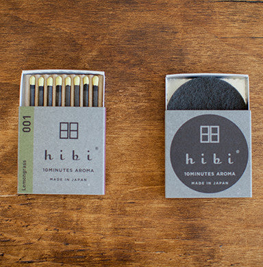 Hibi 10 Minute Incense - Modern Scent Small Box